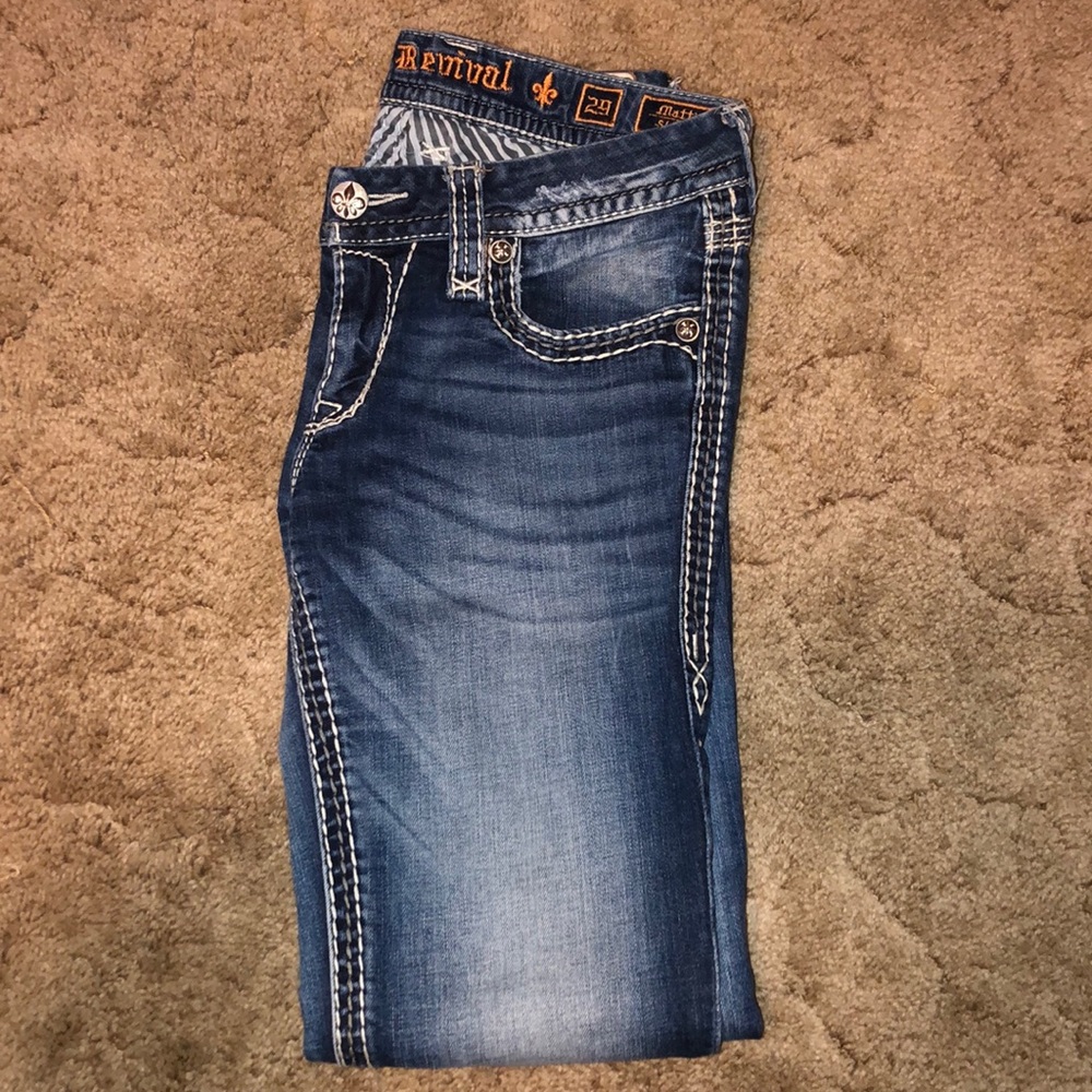 Rock revival jeans